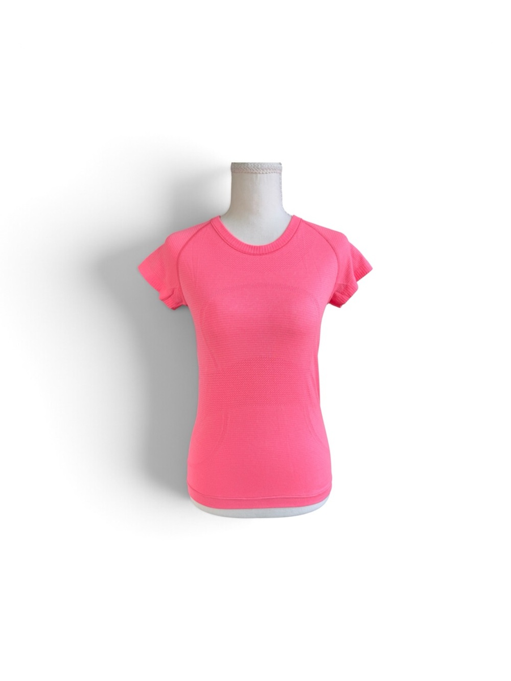 lululemon athletica Swiftly Tech Short-Sleeve Tee, Hip length, Neon coral